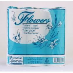 TP Flowers 9x200 út. 1vr. , recykl, rodinné balení