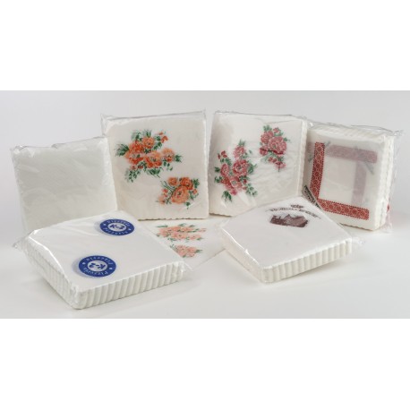 Ubr.Gastro Rozetky 1vr. , 17cm x 17cm, 200ks, s potiskem