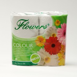 TP Flowers Color 4x200 út. 2vr., recykl,