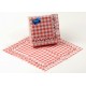 Ubr. Paprika 1vr. , 33x33 , 45 ks, s potiskem